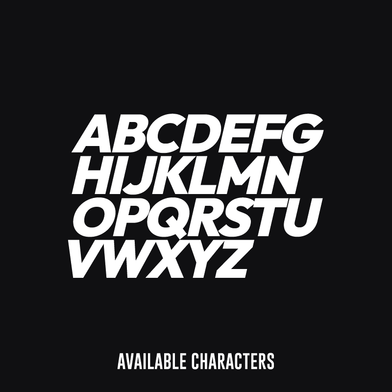 Bold "Custom Text"