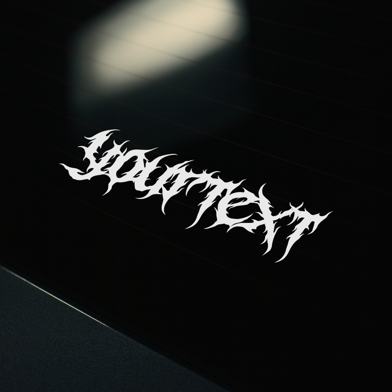 CURSE CUSTOM TEXT