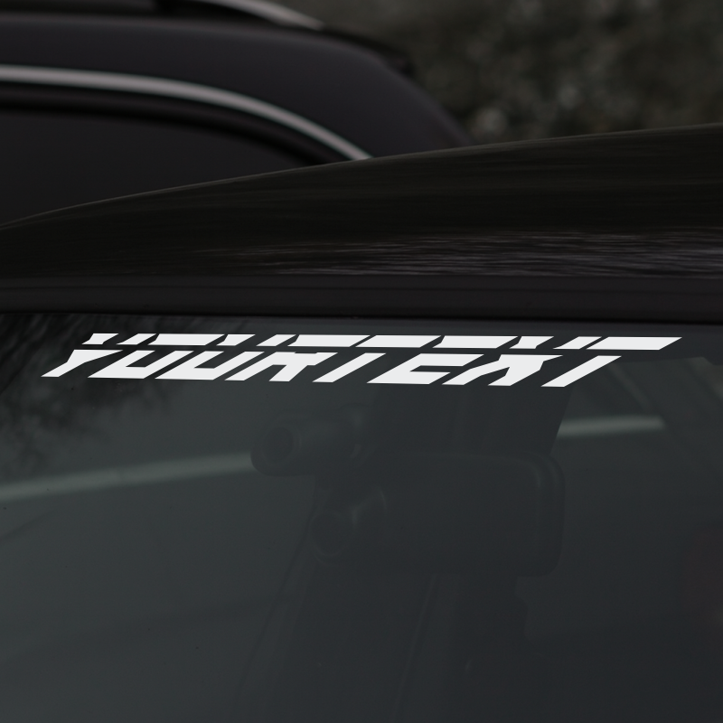 RUSH CUSTOM TEXT