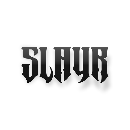SLAYR CUSTOM TEXT
