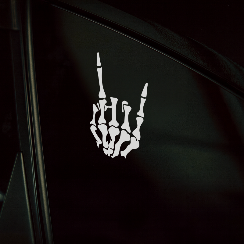 ROCK SKULL HAND
