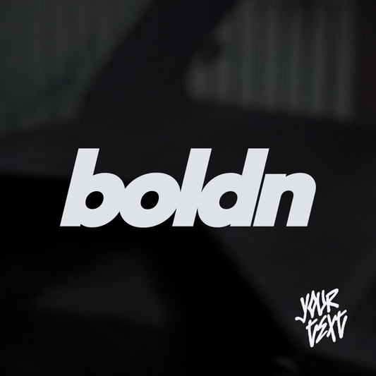 BOLDN CUSTOM TEXT