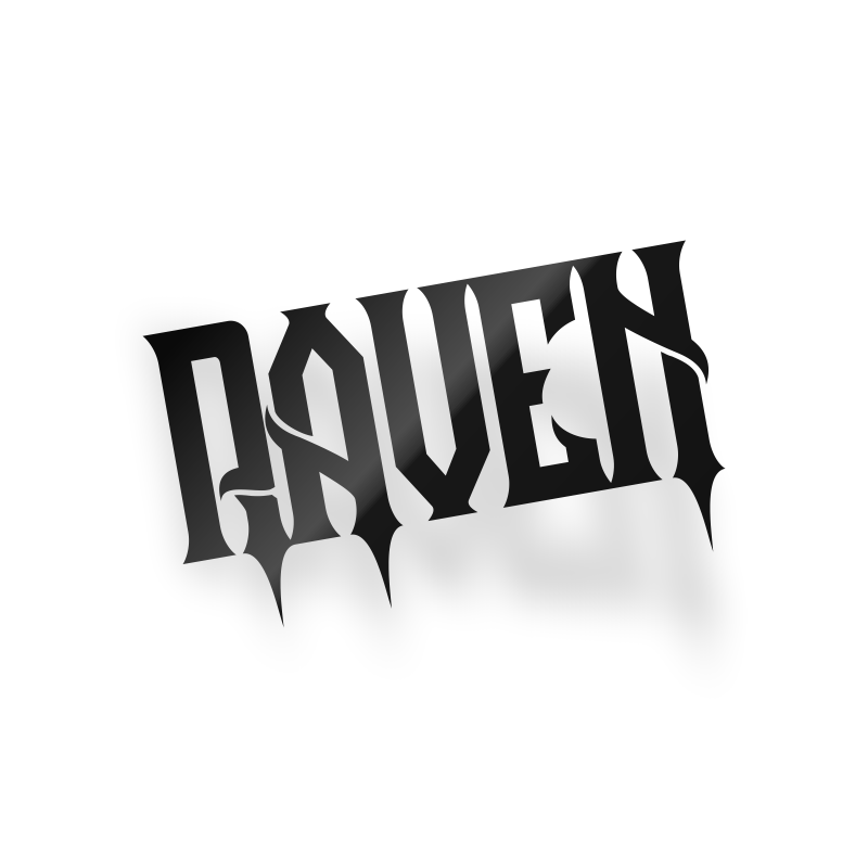 RAVEN CUSTOM TEXT