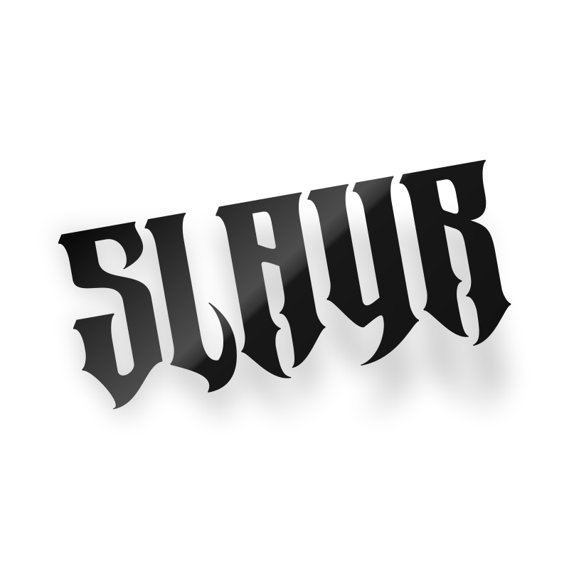 SLAYR CUSTOM TEXT