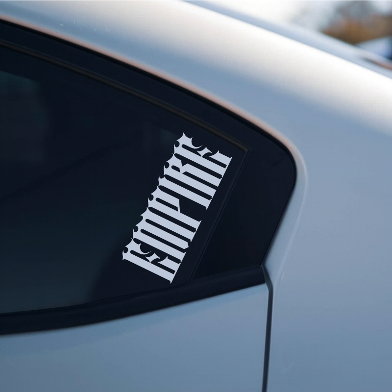 EMPIRE CUSTOM TEXT