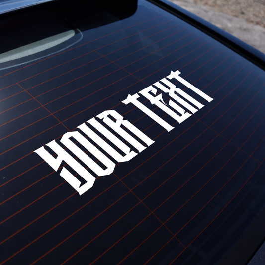 EMPIRE CUSTOM TEXT