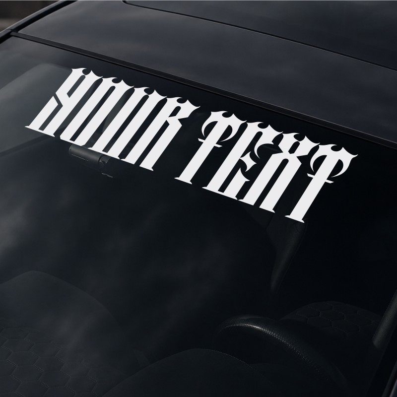 EMPIRE CUSTOM TEXT