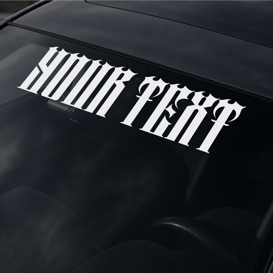 EMPIRE CUSTOM TEXT