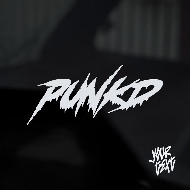 PUNKD CUSTOM TEXT