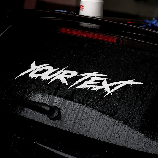 PUNKD CUSTOM TEXT