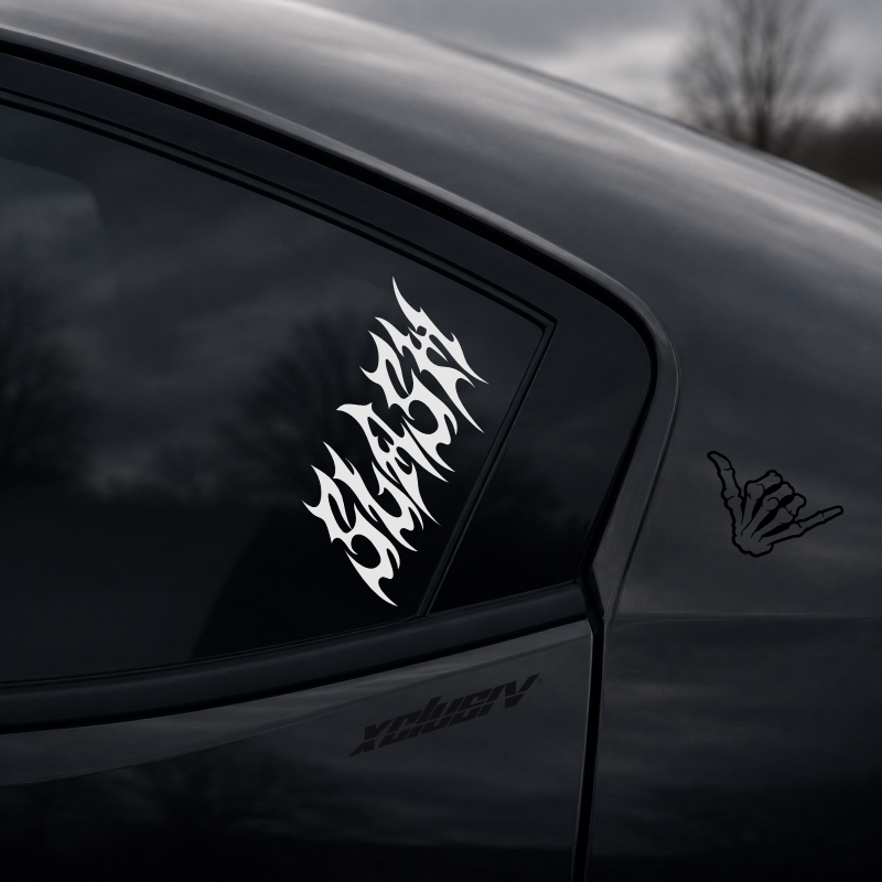 SLASH CUSTOM TEXT