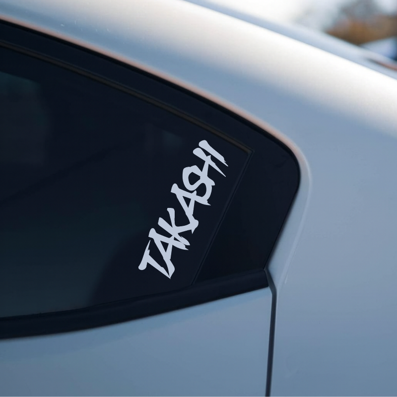 TAKASHI CUSTOM TEXT